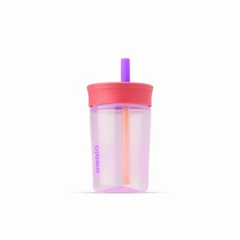 Owala 15oz Tumbler Water Bottles Kids Pink Canada | OIQKA-9350